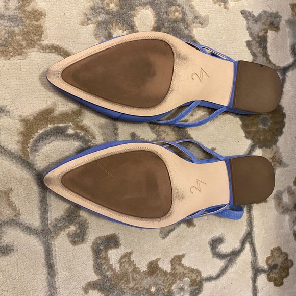 27 Edit Haylee Slingback Flat Shoes Size 8.5M - Picture 5 of 5